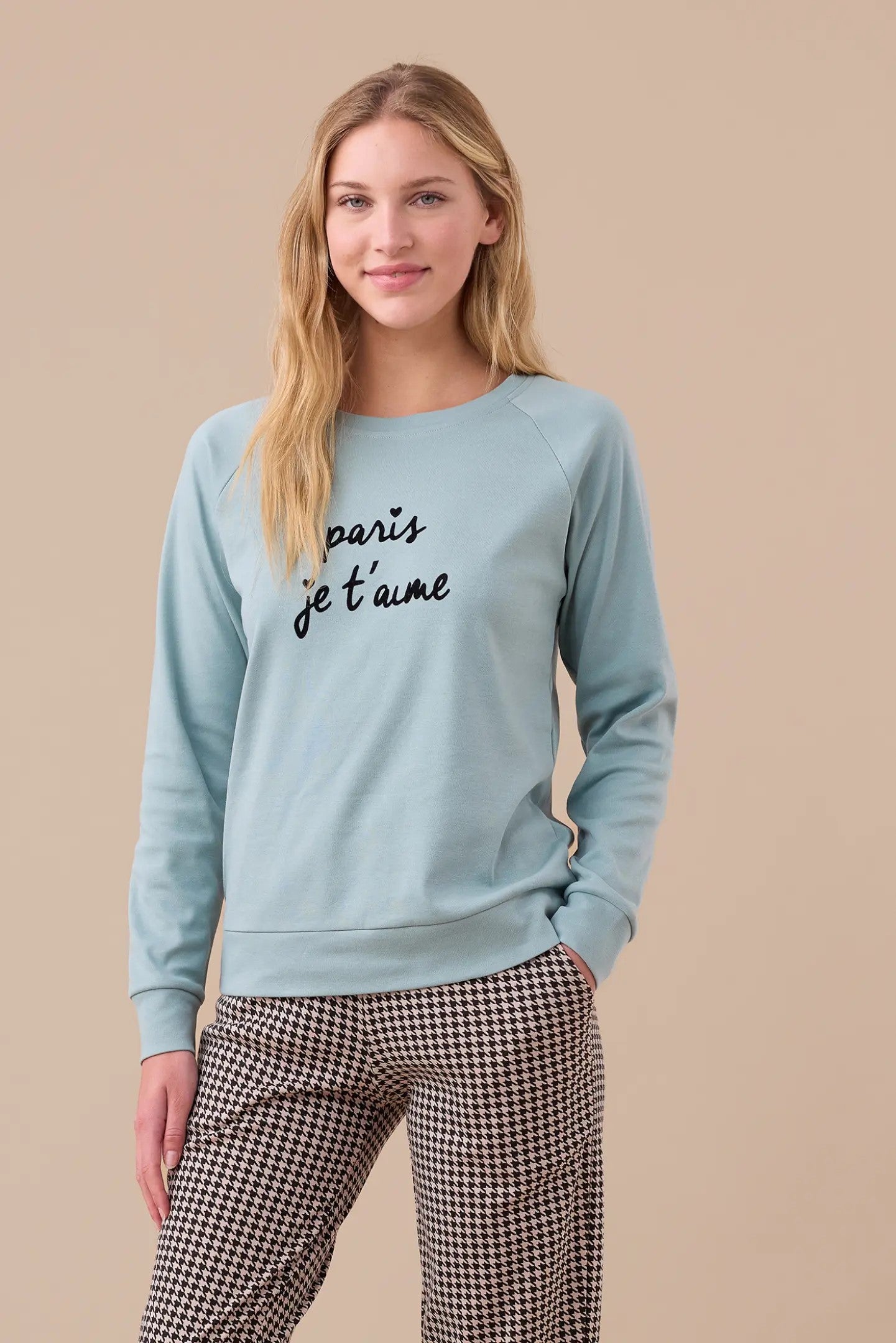 Pigiama donna caldo cotone Paris art. FA9245 – Noidinotte