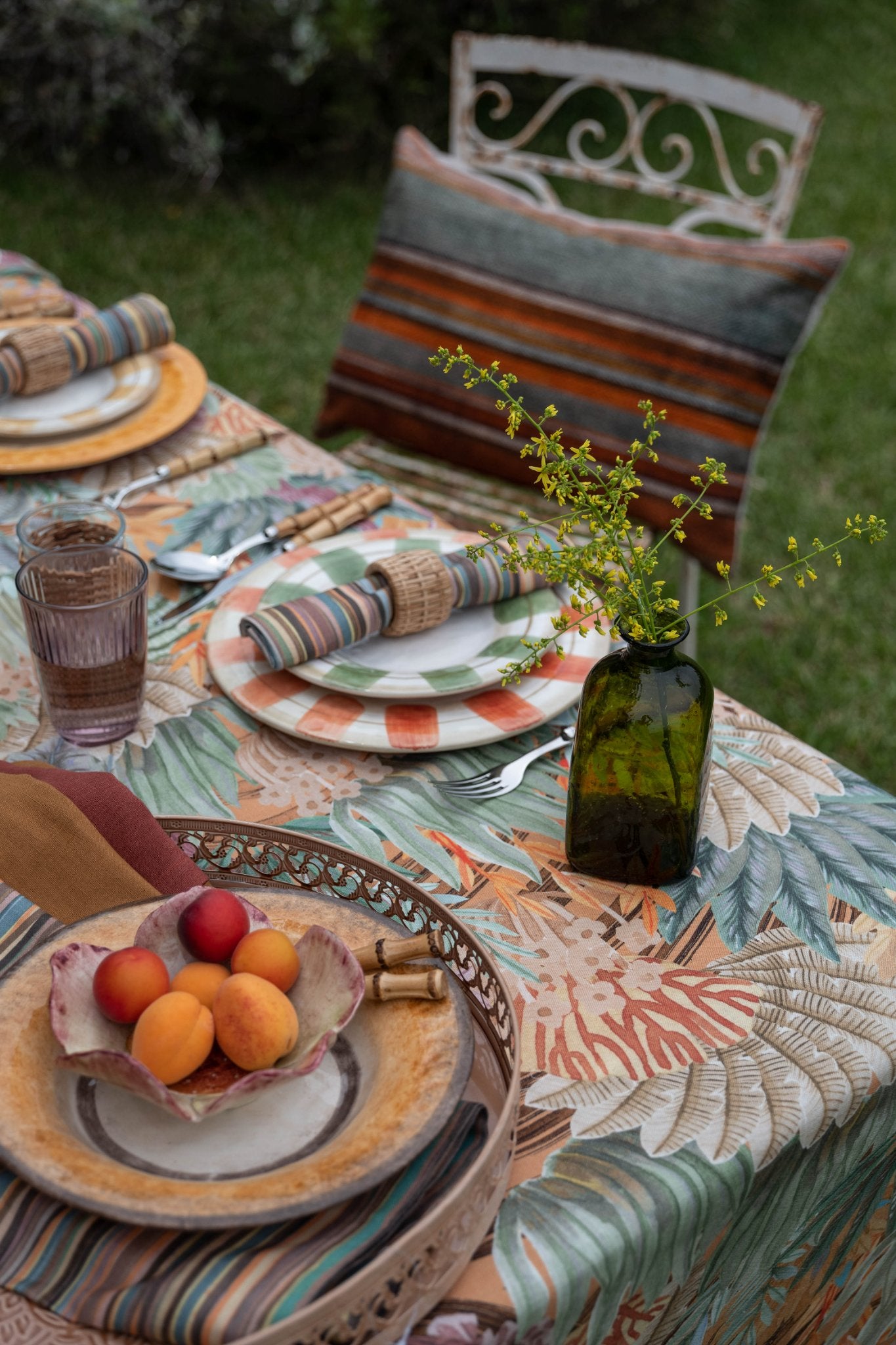 Tovaglia da tavola in cotone fiammato art. Madagascar - Reèver