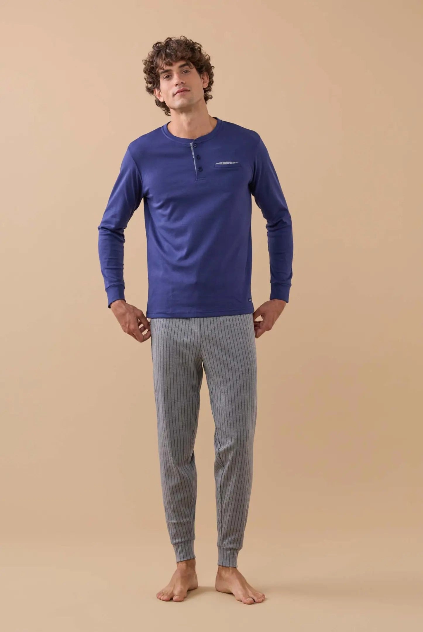 Pigiama uomo lungo stripes art. FC3111 - Noidinotte