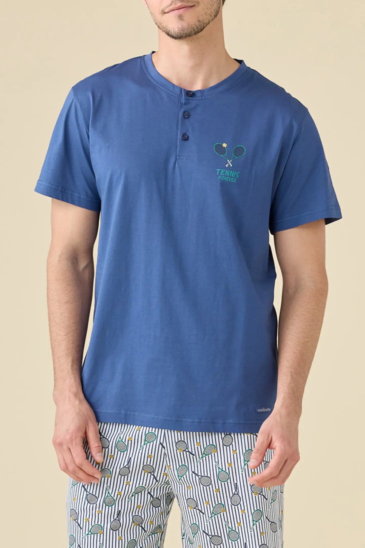 Pigiama uomo corto colorful art. FC3264 - Noidinotte