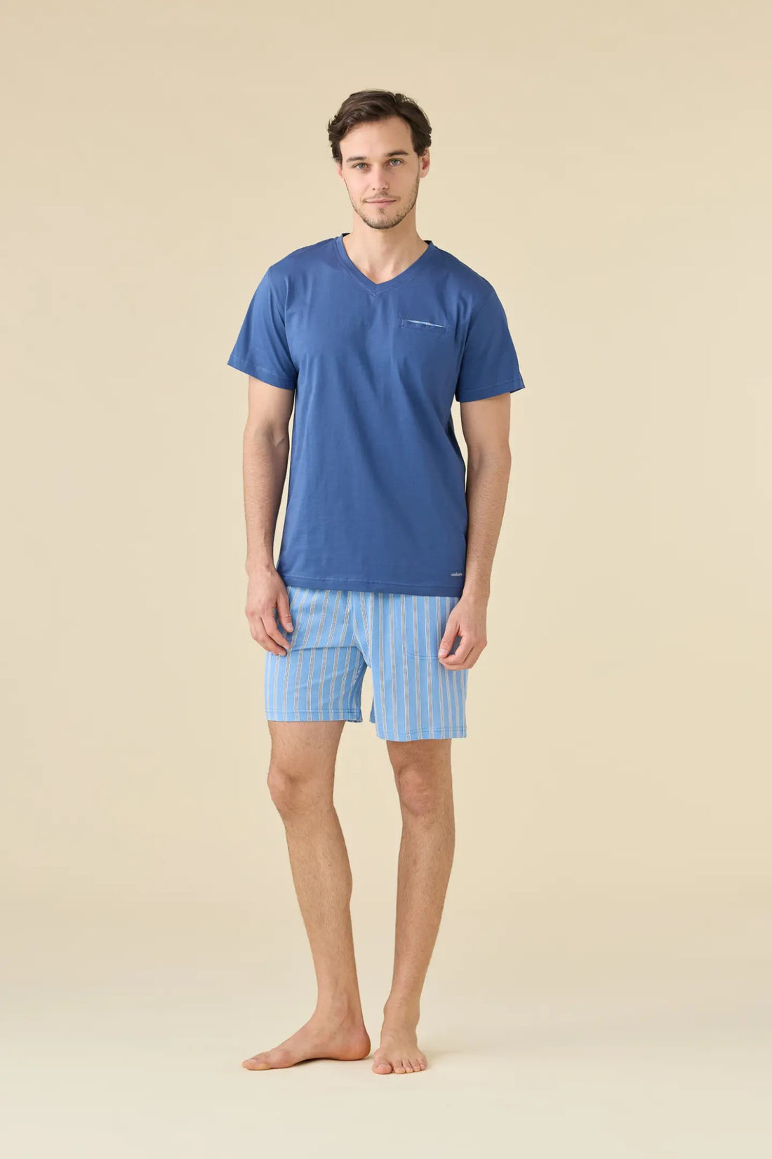 Pigiama uomo corto stripes art. FC3275 - Noidinotte