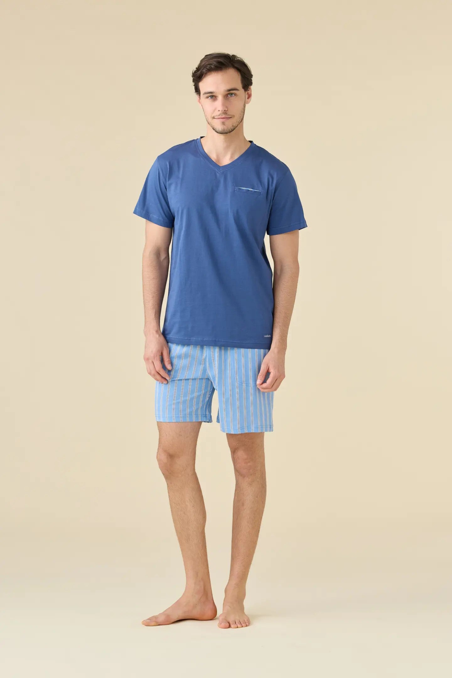 Pigiama uomo corto stripes art. FC3275 - Noidinotte