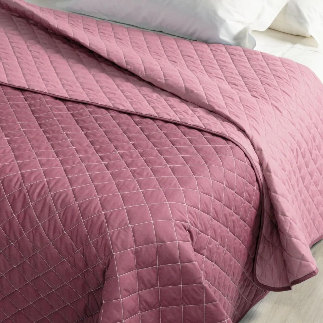 Copriletto trapuntato double face in microfibra letto singolo art. Rivisondoli – di Antica Tessitura Italiana