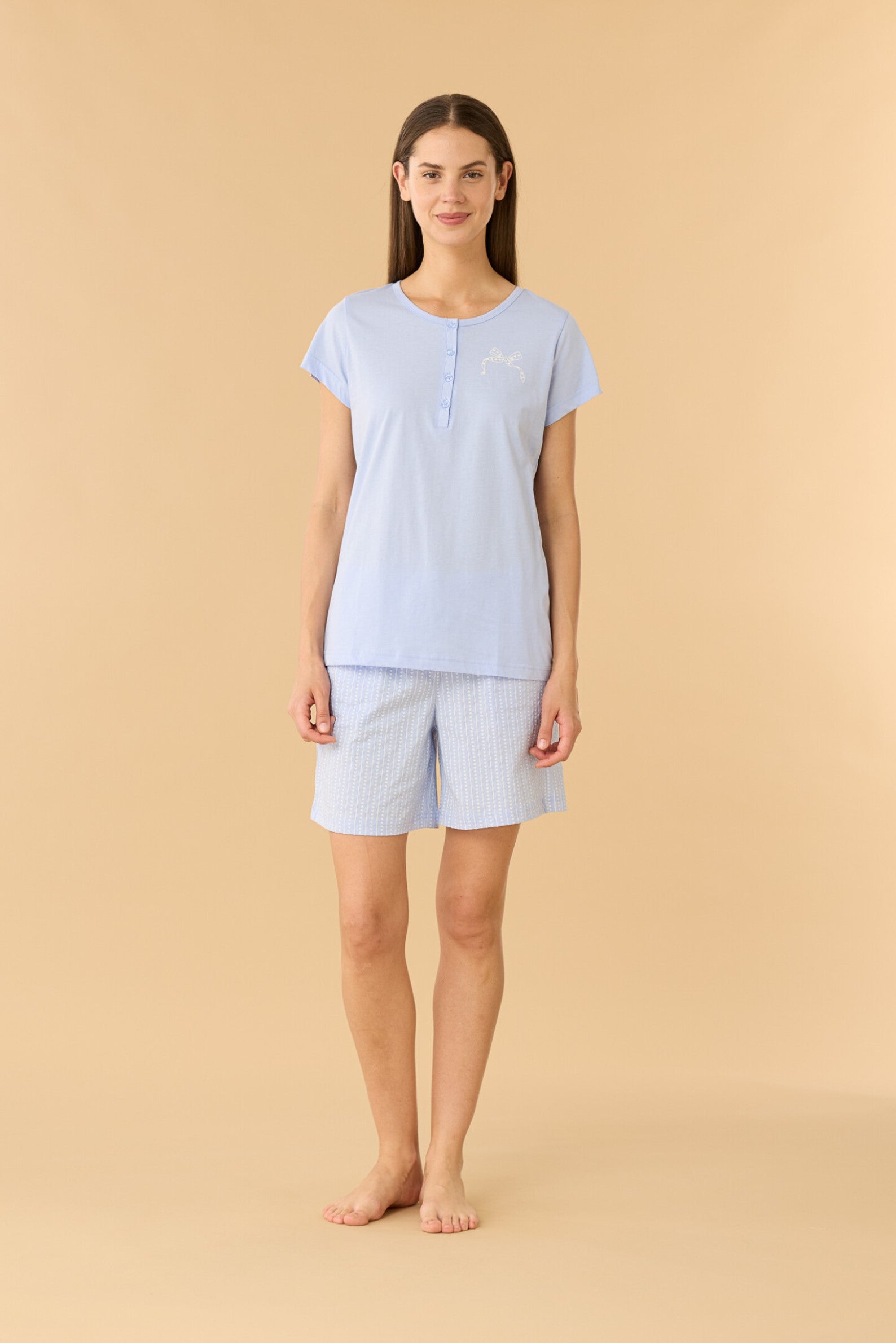Pigiama donna corto heart art. FA9566 - Noidinotte