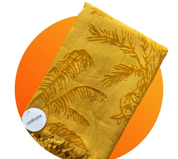 Telo mare in spugna giallo AE0443 - Noidinotte