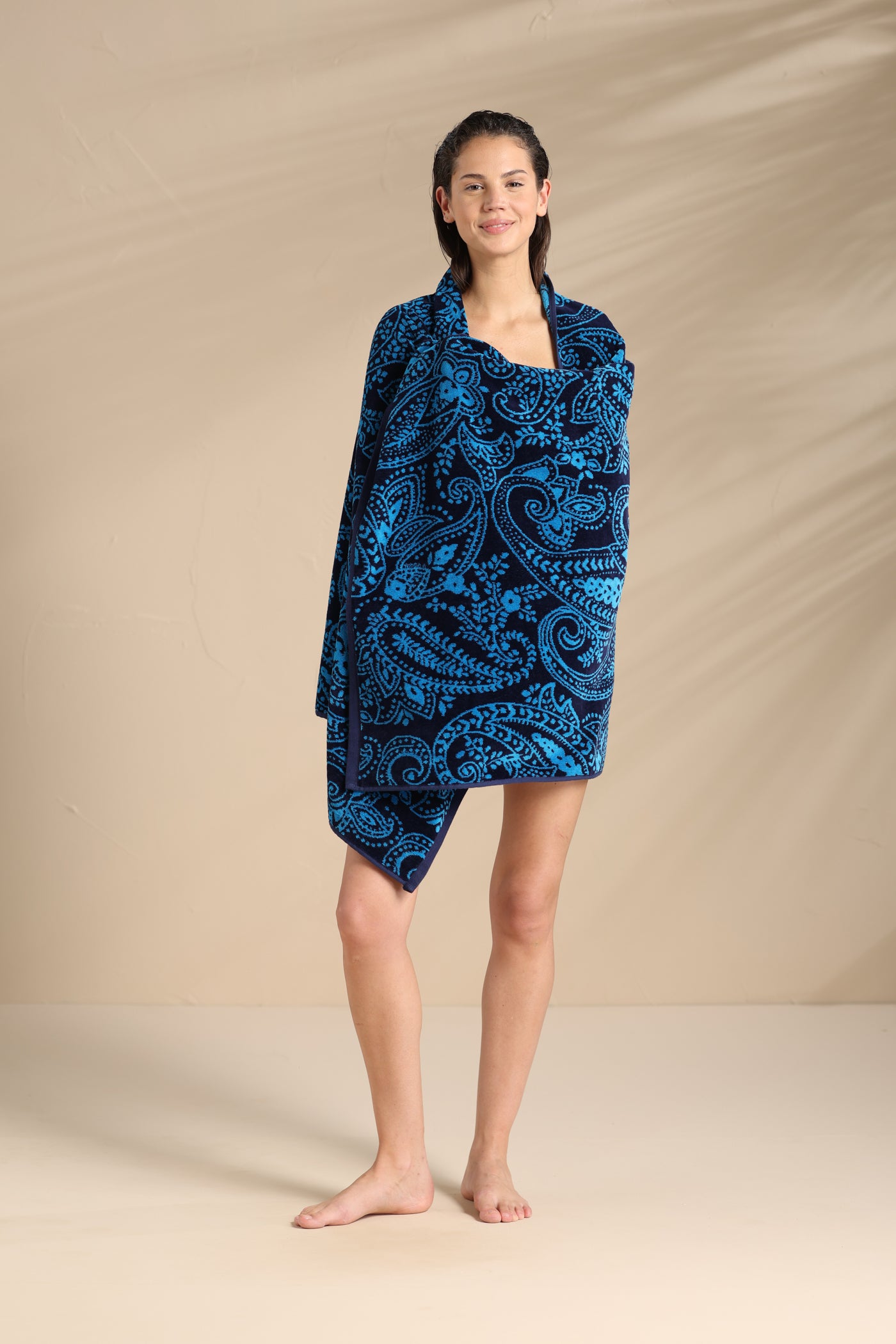 Telo mare in spugna cashmere AE0533 - Noidinotte