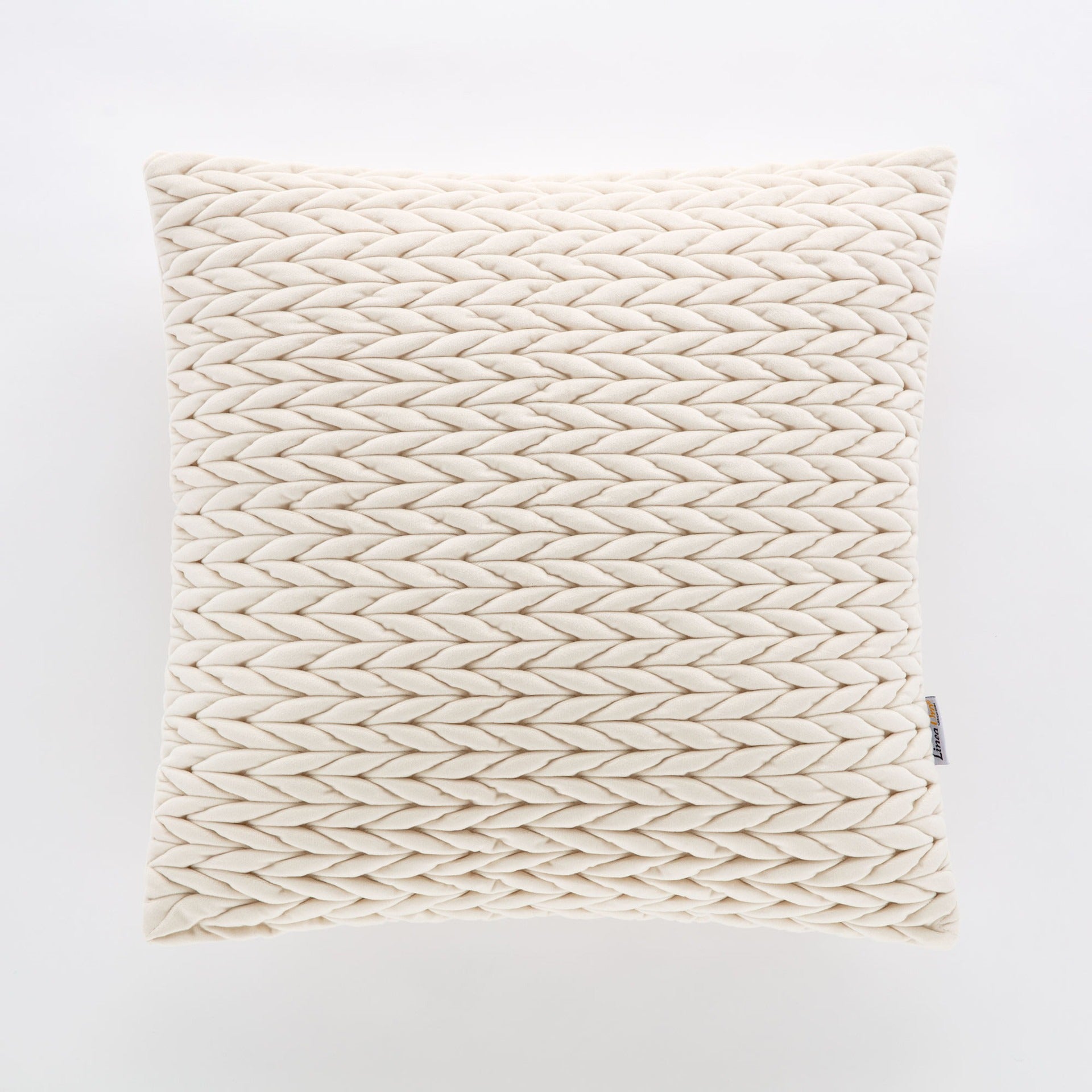 Cuscino arredo in velluto art. intreccio – Linea Oro