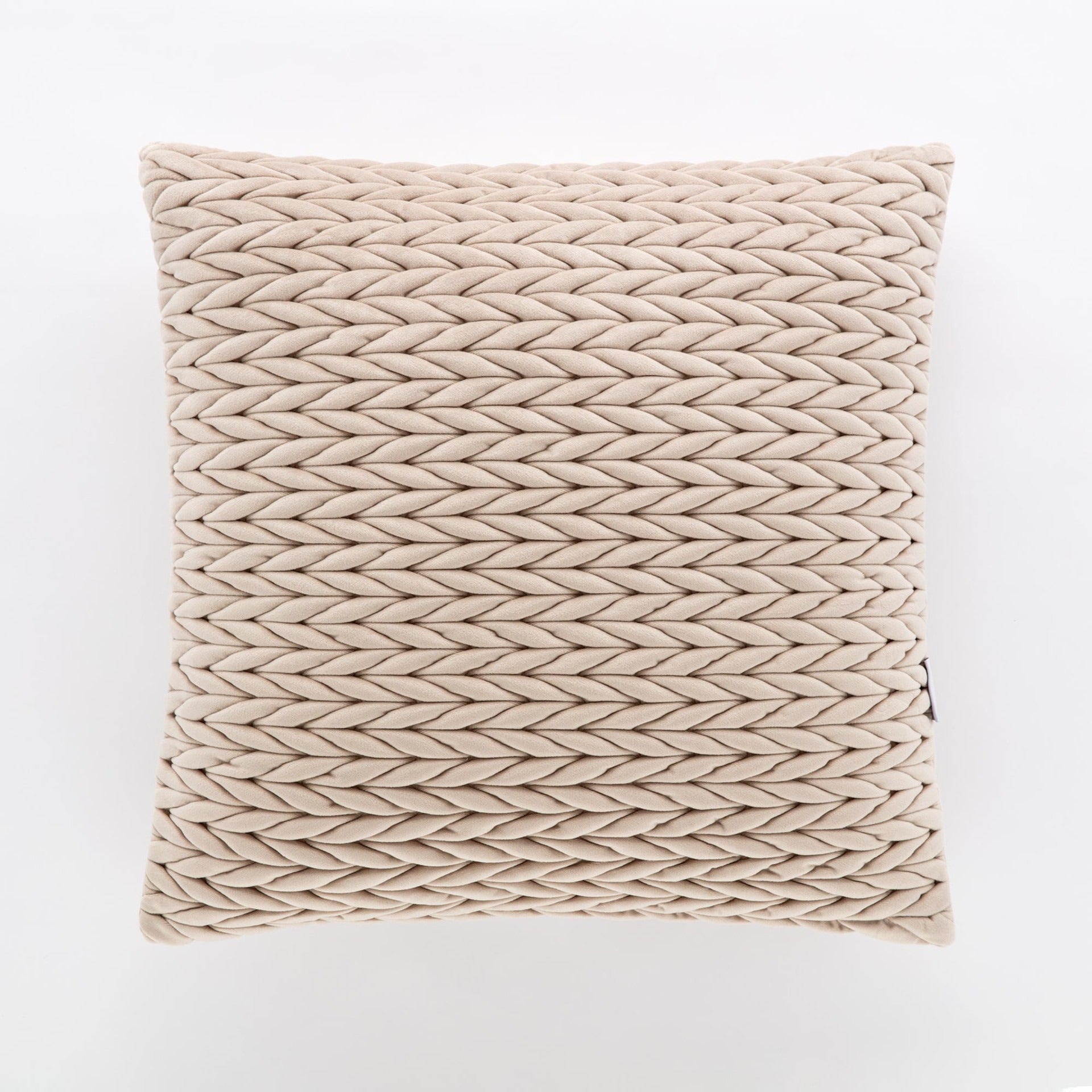 Cuscino arredo in velluto art. intreccio – Linea Oro