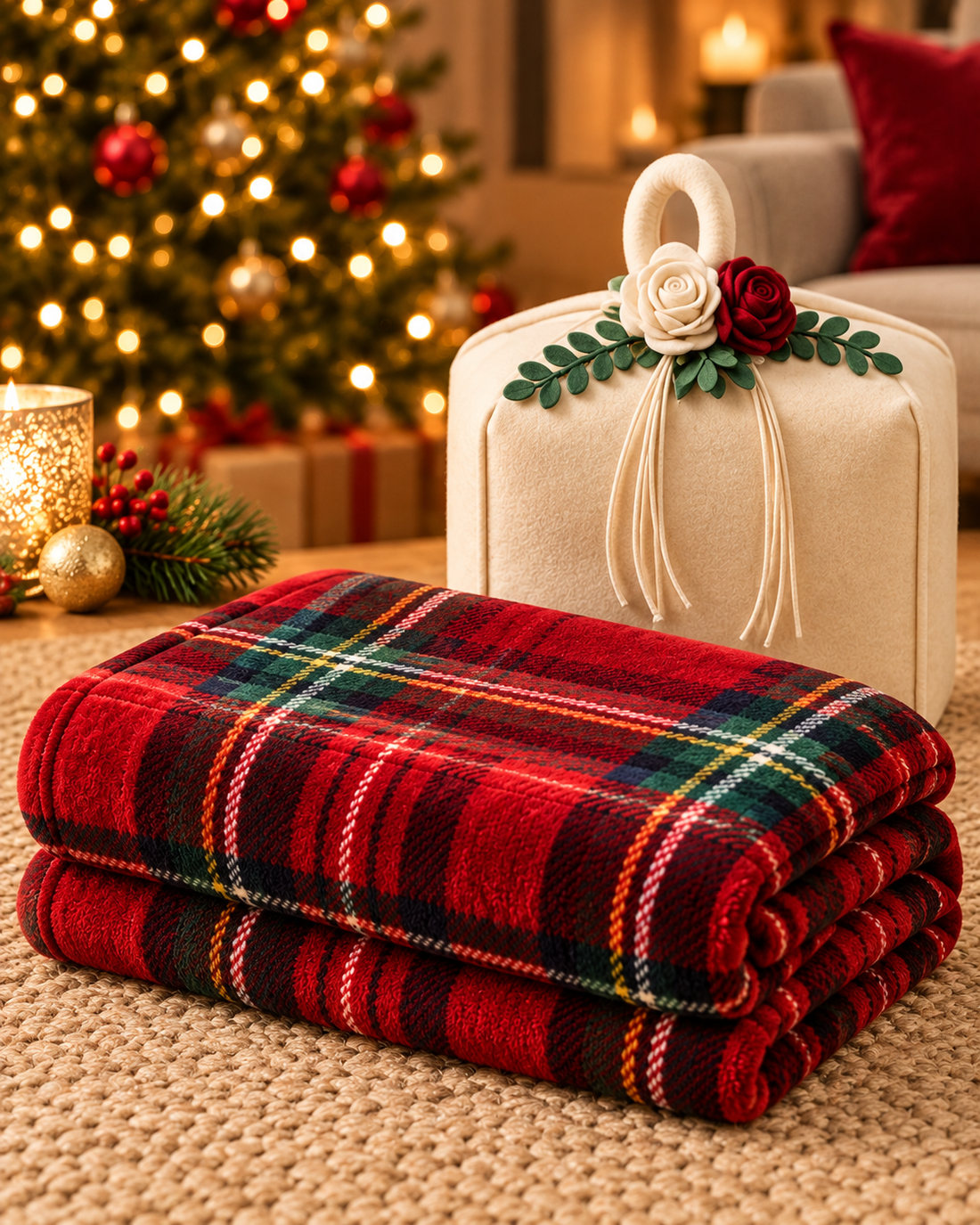 Plaid arredo con borsa art. Tindra Natalucci - FancyHome
