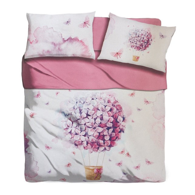 Completo lenzuola stampa digital art. Ballon – Love Sleeping