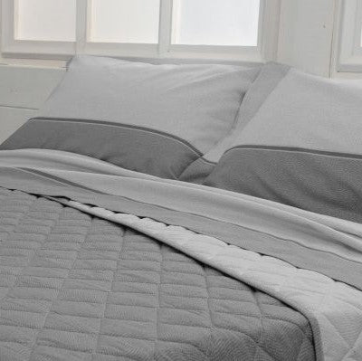 Copriletto trapuntato double face art. Chromo – Biancaluna