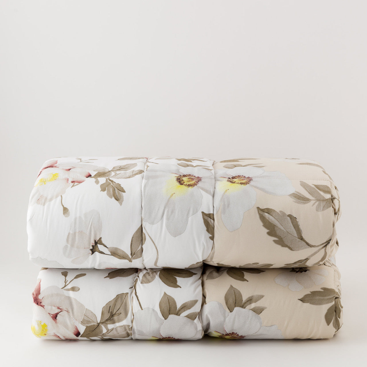 Trapunta in microfibra double face art. Cleris panna - Linea Oro