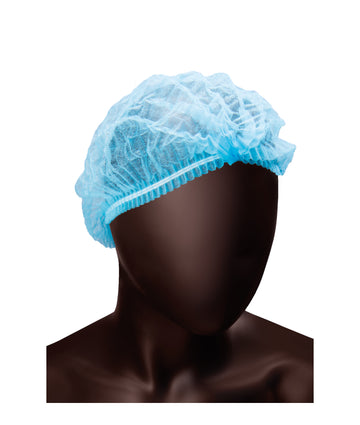 Cuffia monouso /copricapo in TNT DPI ctg. I - conf. 100 pz. 14003 col. azzurro - Ajsia