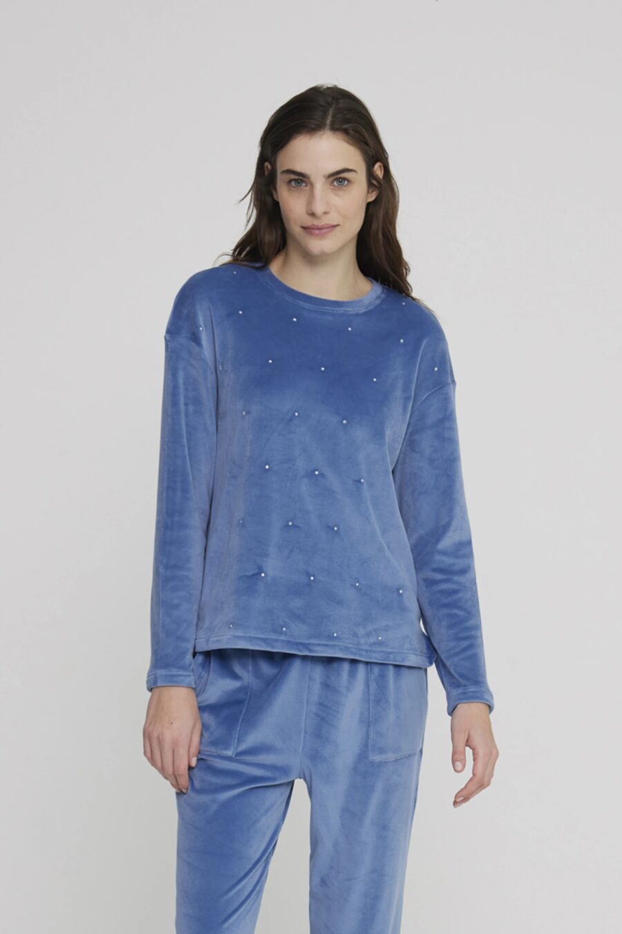 Completo donna ciniglia diamont art. FA8868 - Noidinotte