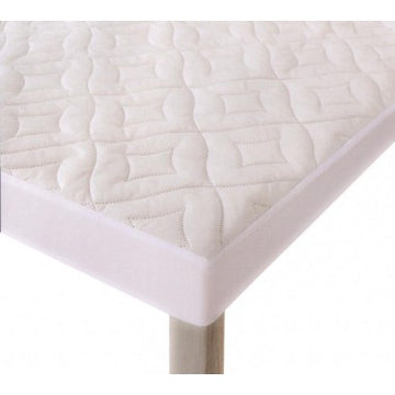 Coprirete trapuntato con angoli per letto matrimoniale