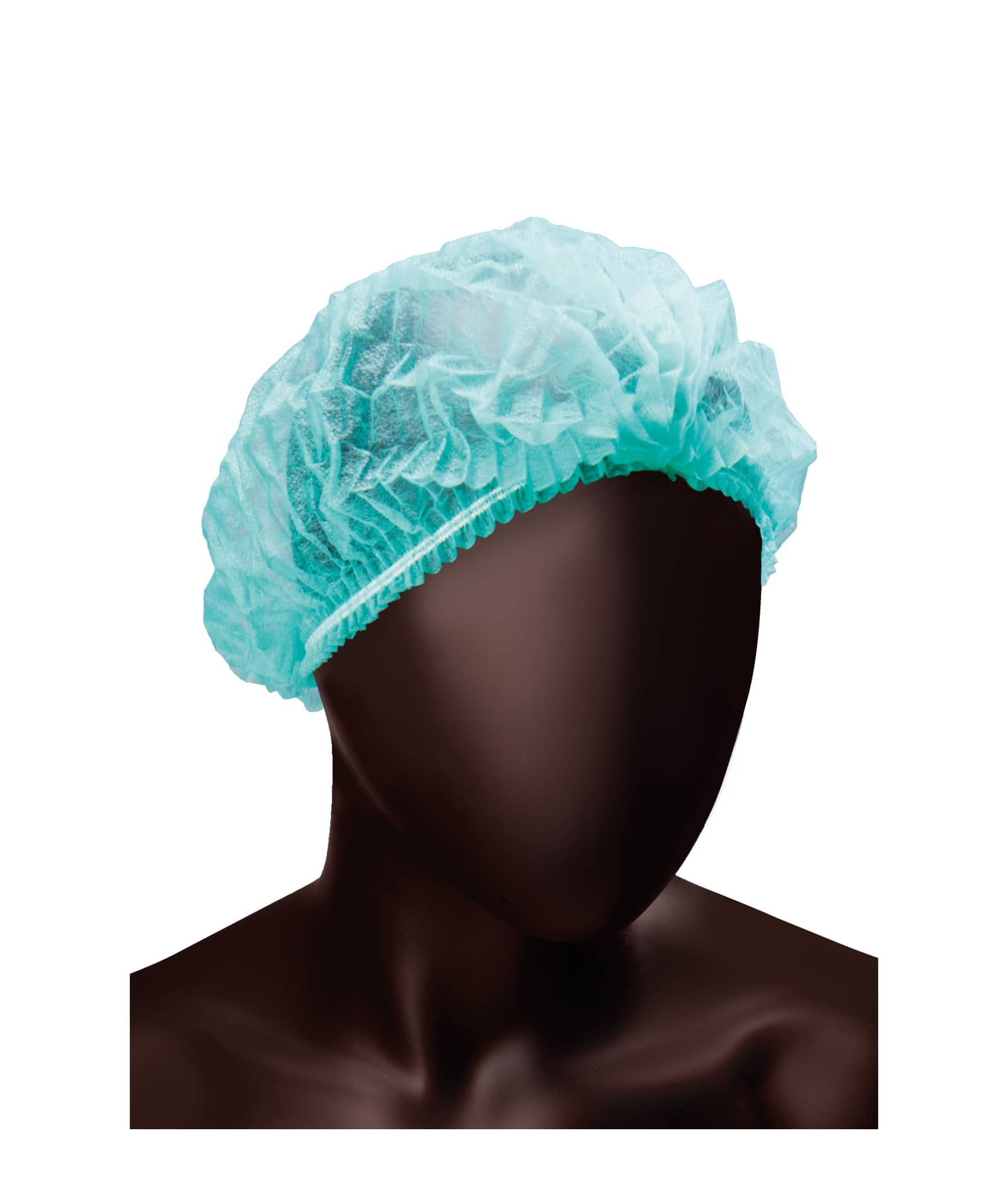 Cuffia monouso /copricapo in TNT DPI ctg. I - conf. 100 pz. 14004 col. verde  - Ajsia