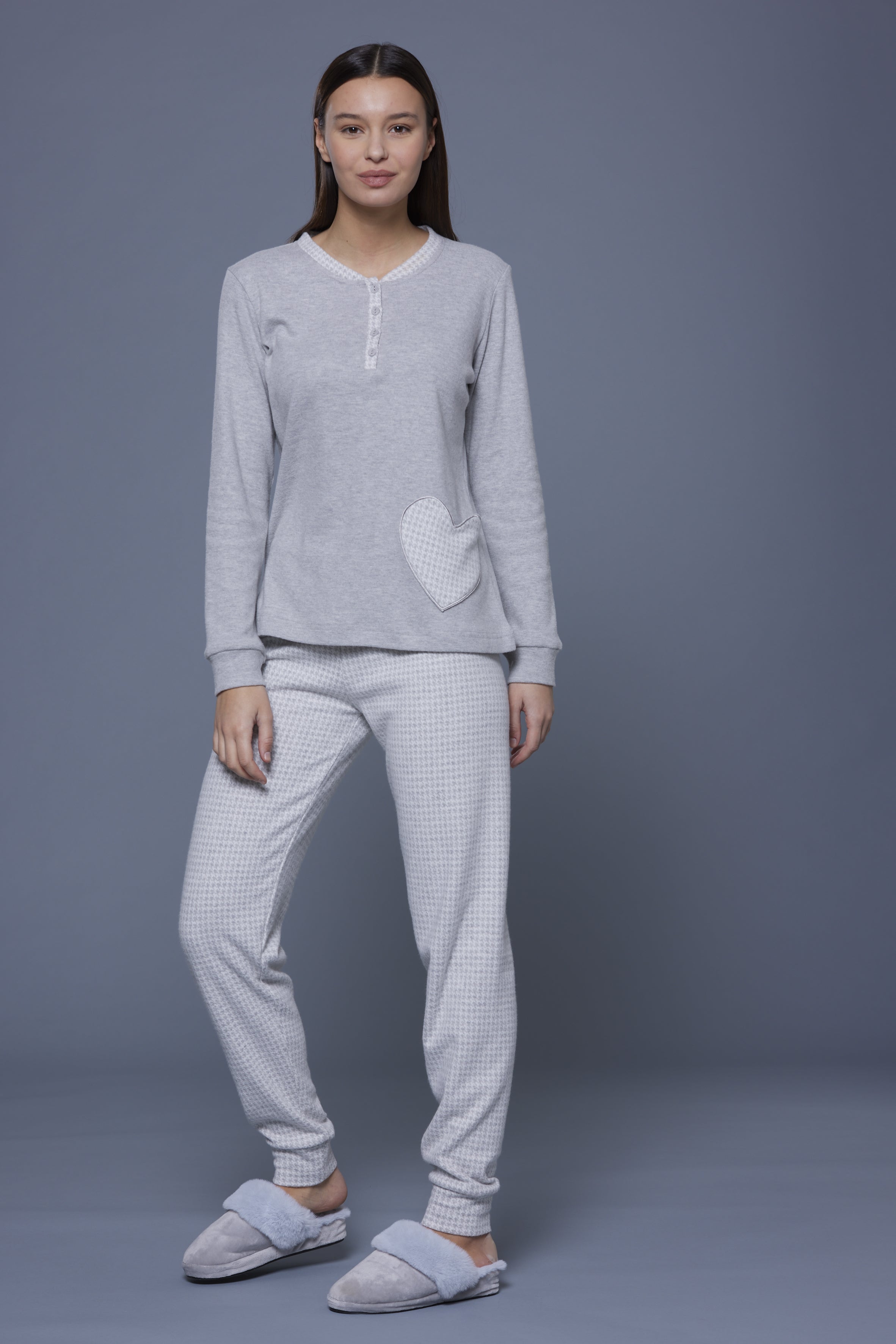 Pigiama donna punto milano art. FA7953 - Noidinotte