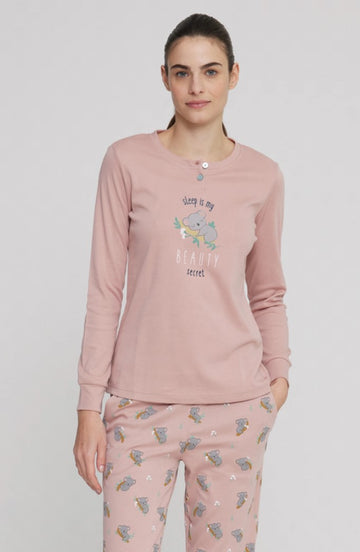 Pigiama donna Koala art. FA8311 - Noidinotte