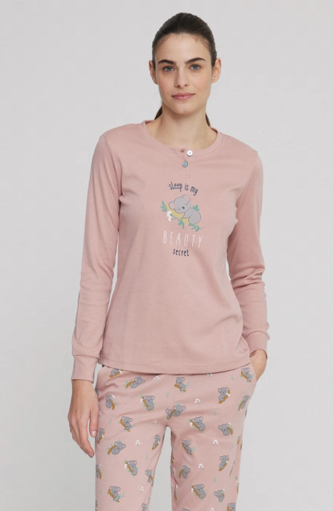 Pigiama donna Koala art. FA8311 - Noidinotte