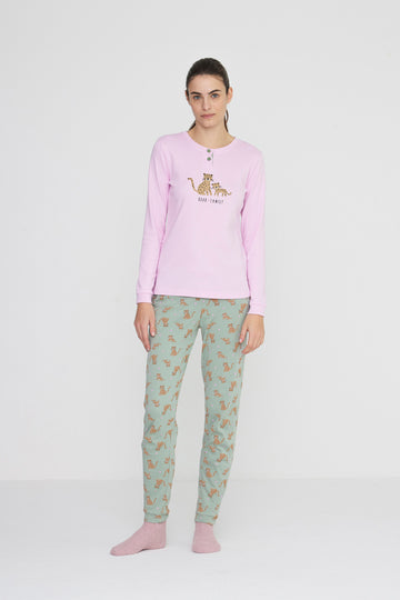 Pigiama donna roar art. FA8776 - Noidinotte