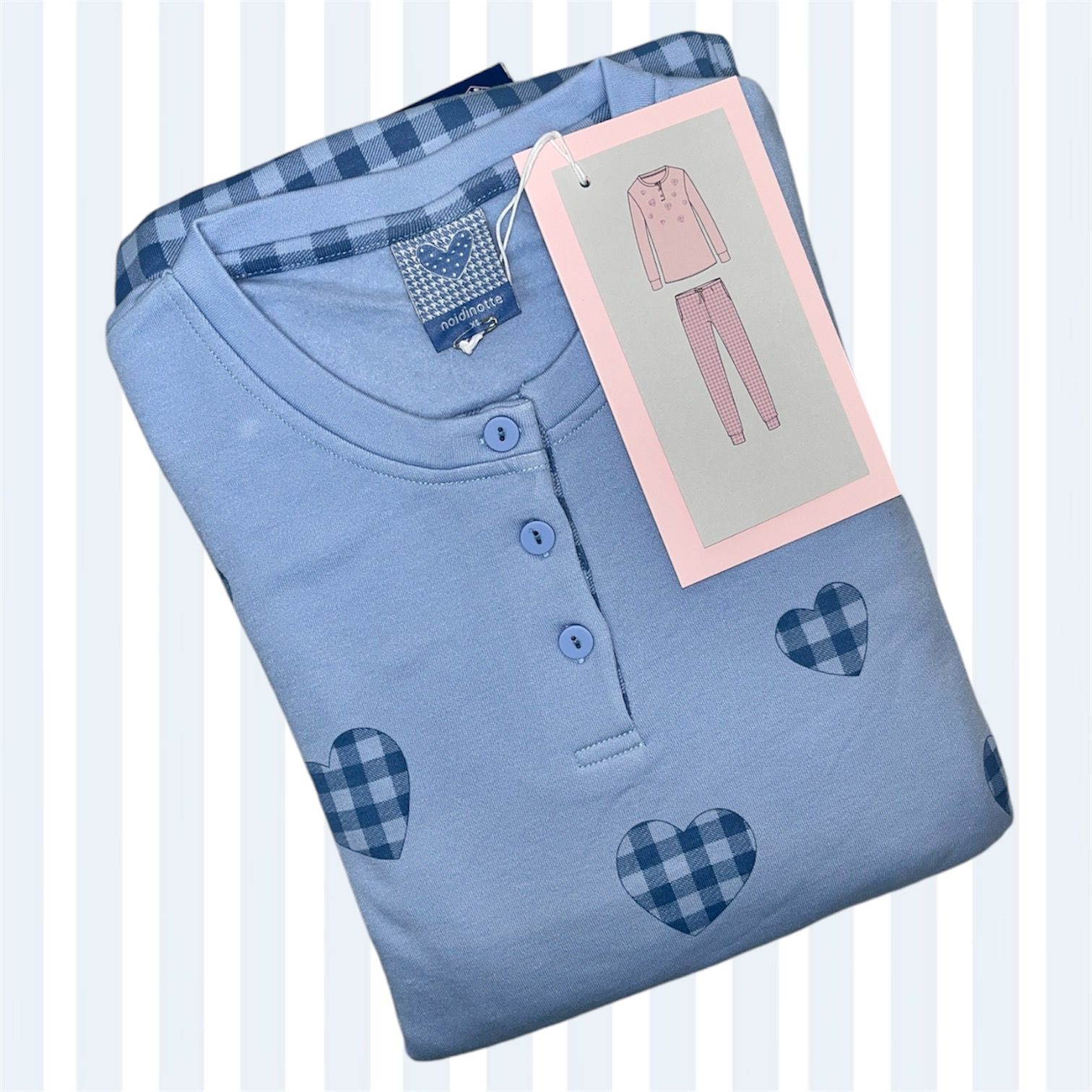 Pigiama donna heart art. FA8827 - Noidinotte