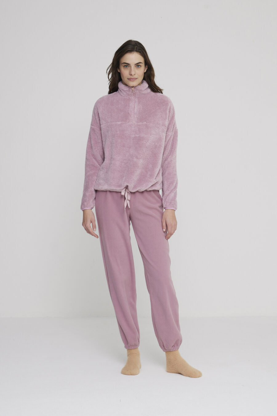 Pigiama donna eco pelliccia camy art. FA8946 - Noidinotte