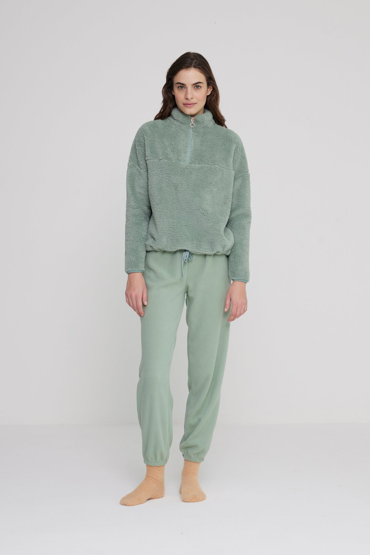 Pigiama donna eco pelliccia camy art. FA8946 - Noidinotte