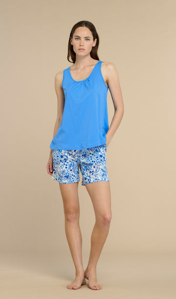 Pigiama donna corto acquerello art. FA9167 - Noidinotte
