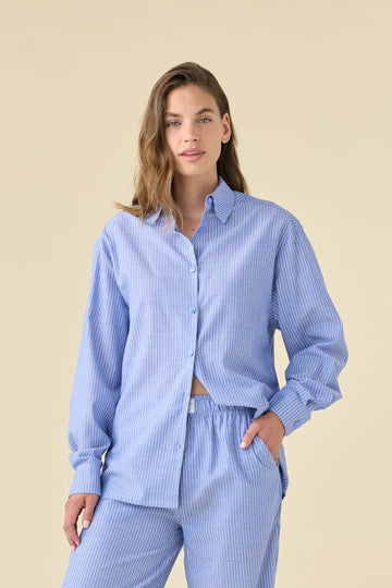 Pigiama donna lungo in cotone breeze art. FA9511 - Noidinotte