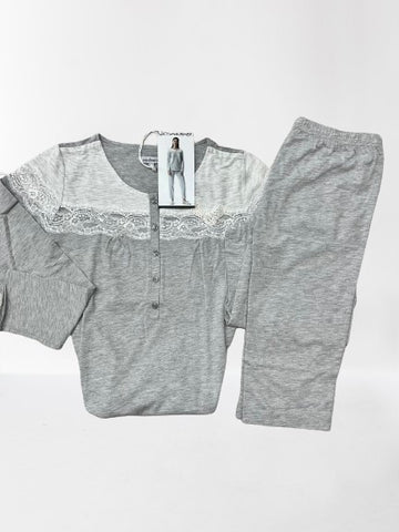 Pigiama donna lungo art. FA3190 - Noidinotte