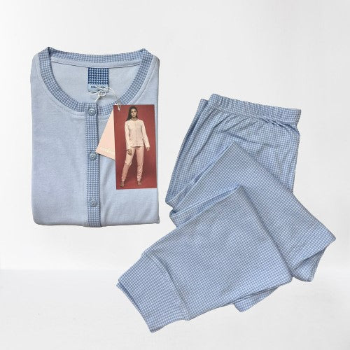Pigiama donna lungo art. FA7497 - Noidinotte