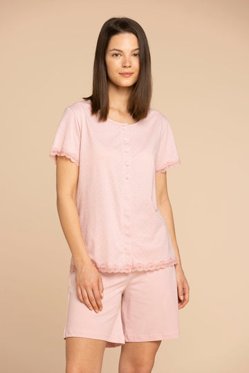Pigiama donna corto pois art. FA8580 - Noidinotte