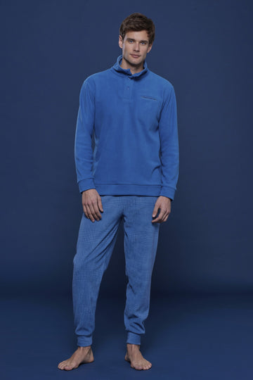 Pigiama uomo lungo micropile art. FC2562 - Noidinotte