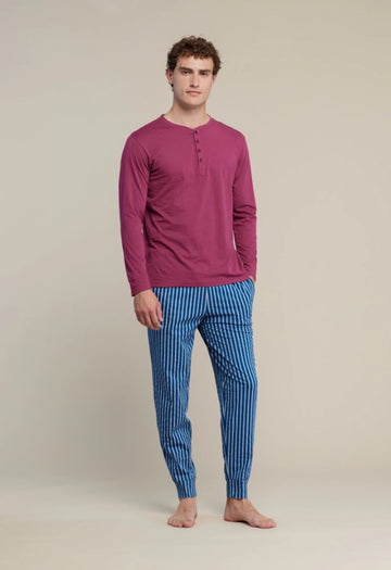 Pigiama uomo lungo stripes  art. FC2823 - Noidinotte