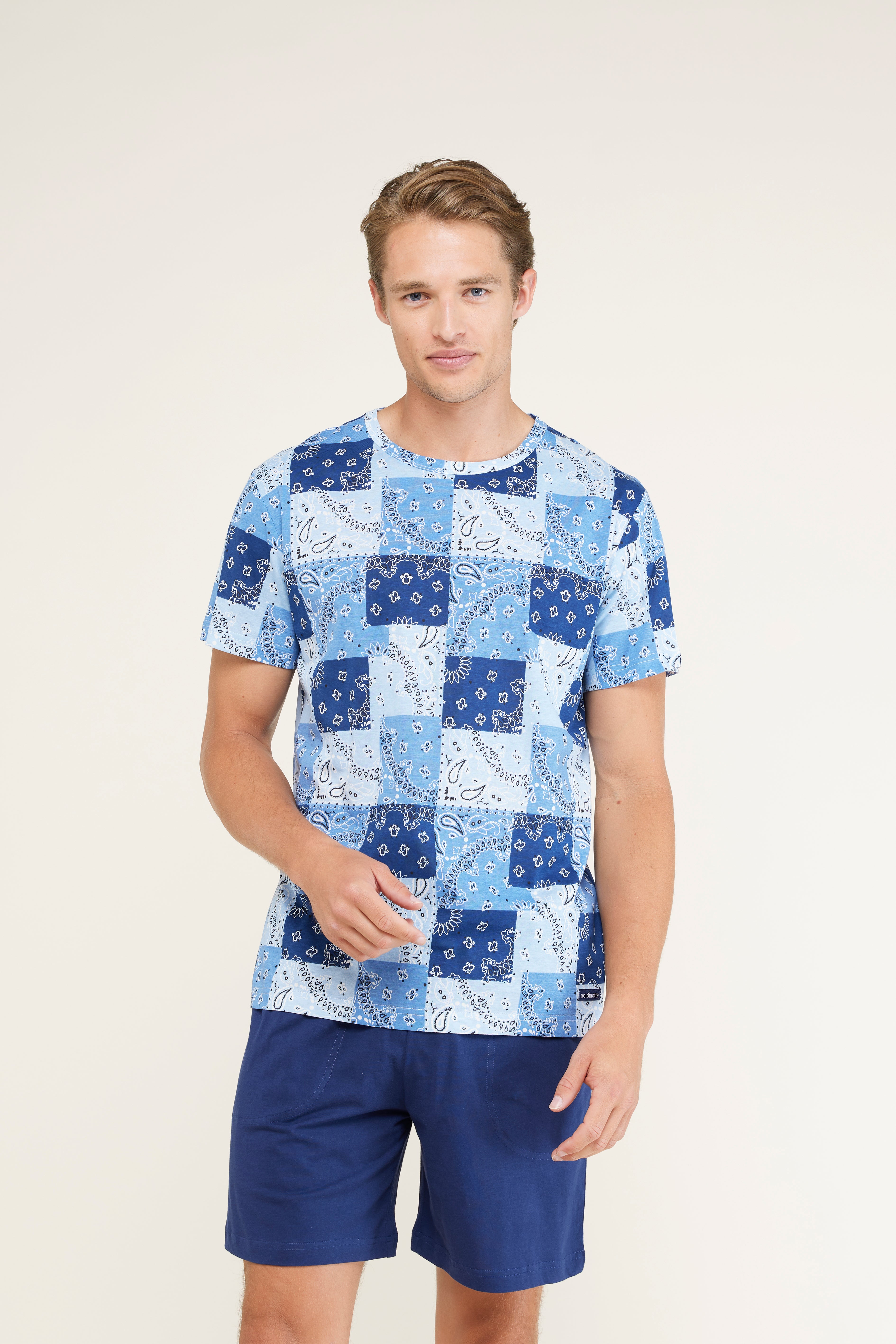 Pigiama uomo corto bandana art. FC2864 - Noidinotte