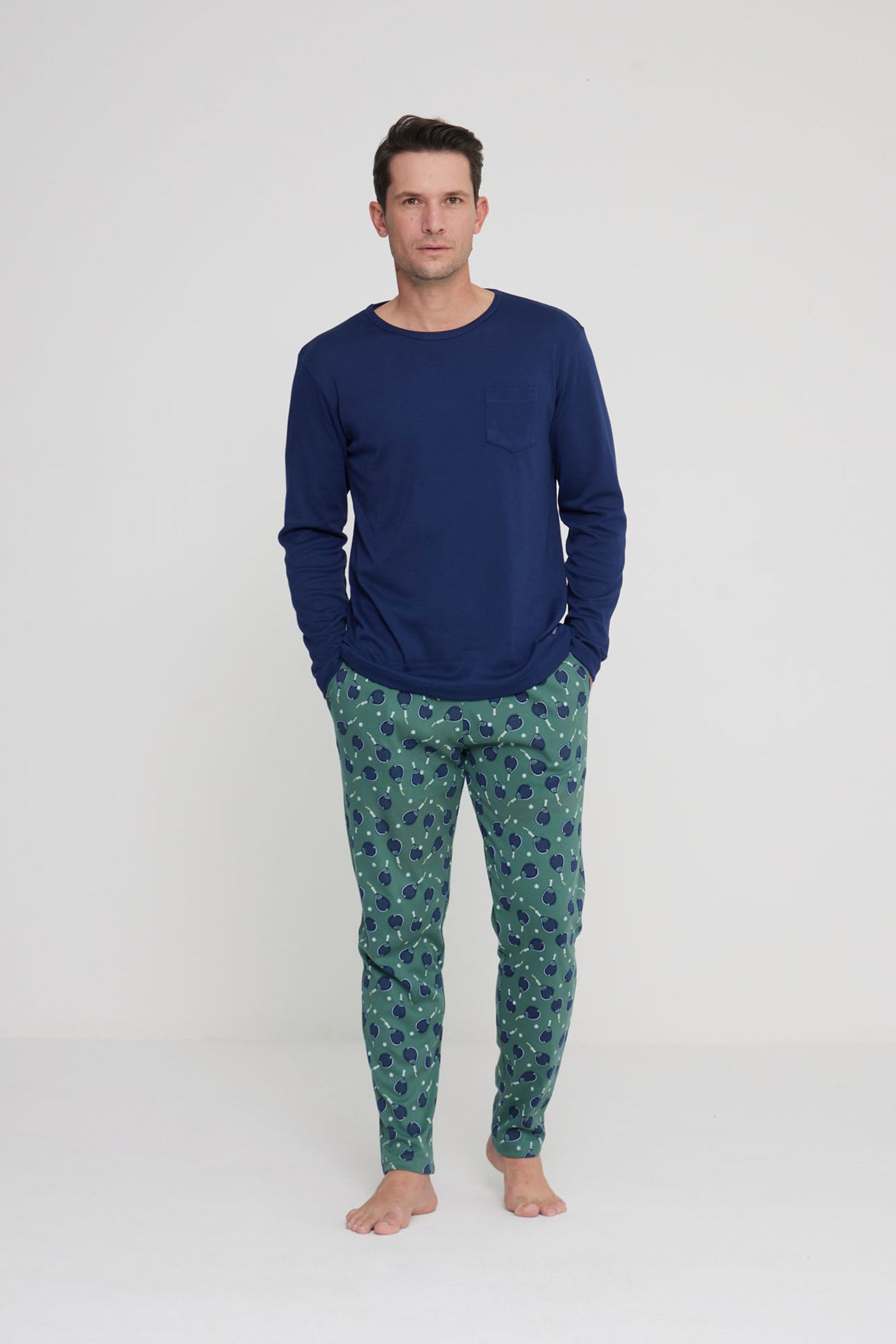 Pigiama uomo lungo Padel art. FC2925 - Noidinotte