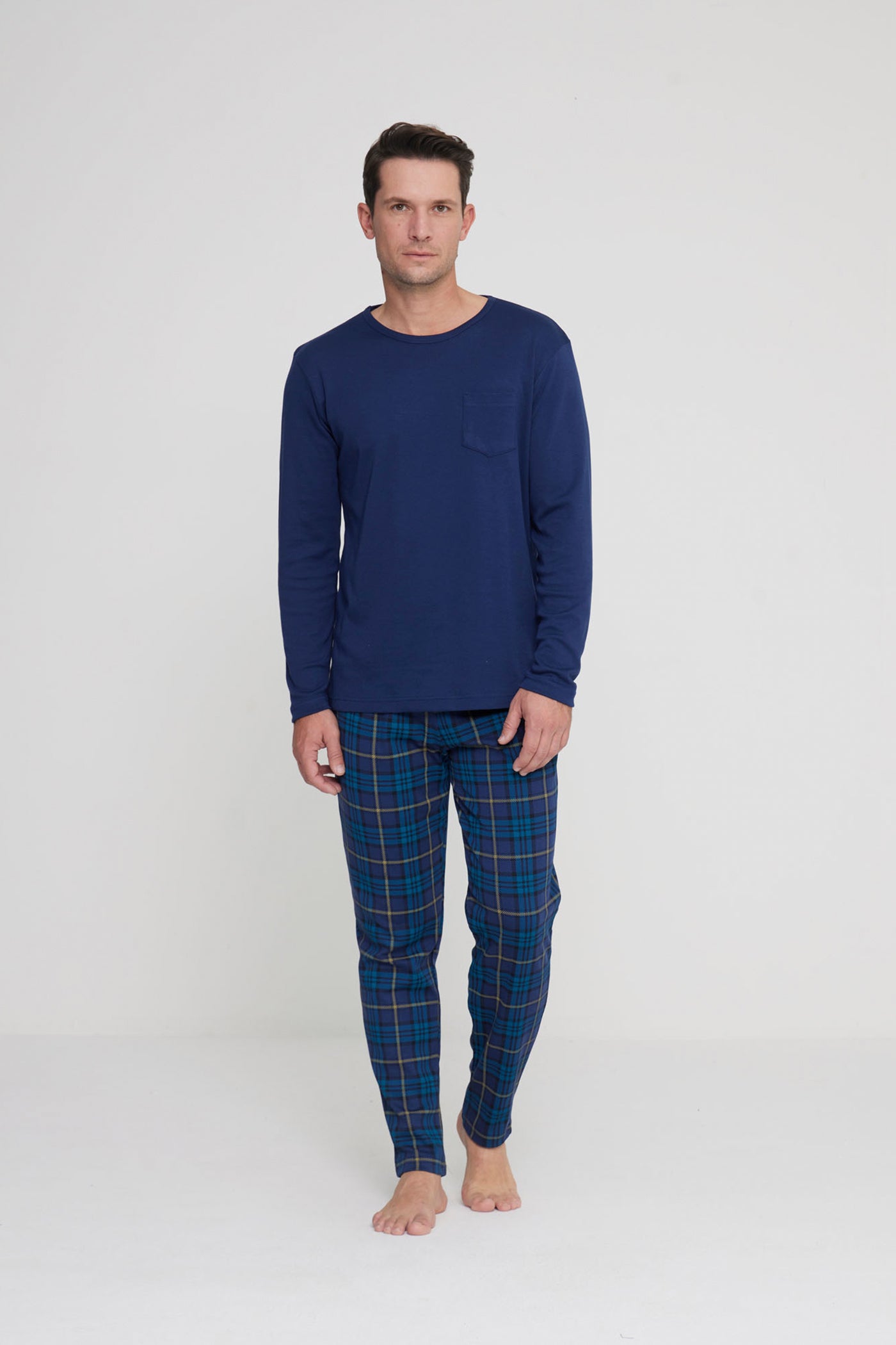 Pigiama uomo lungo Quadry art. FC2925 - Noidinotte