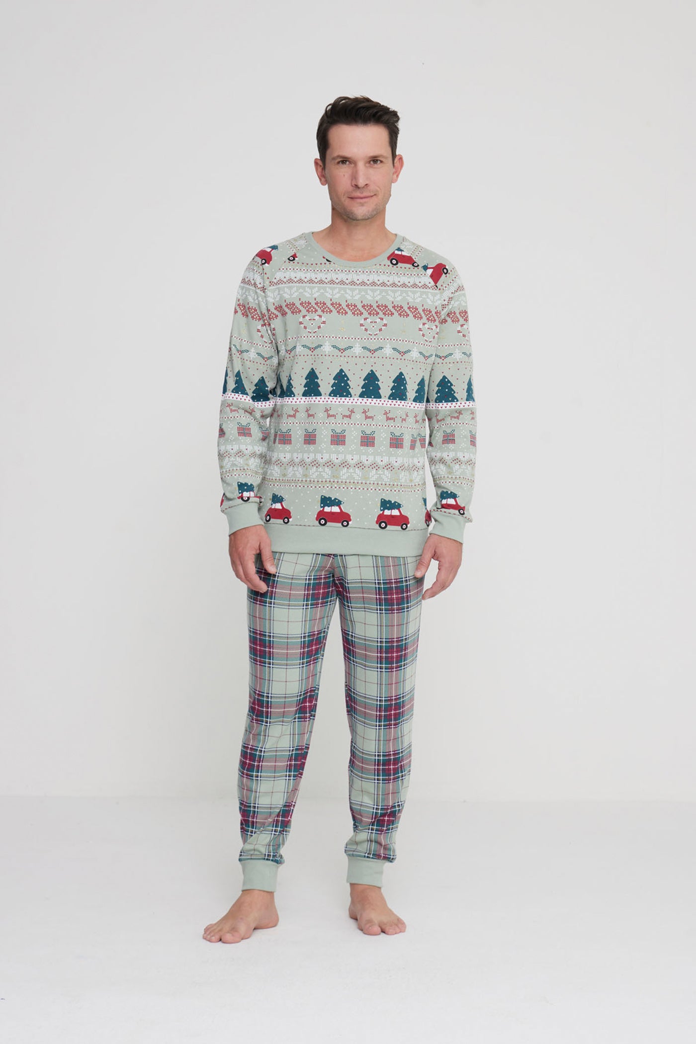 Pigiama uomo lungo family XMAS art. FC2934 - Noidinotte