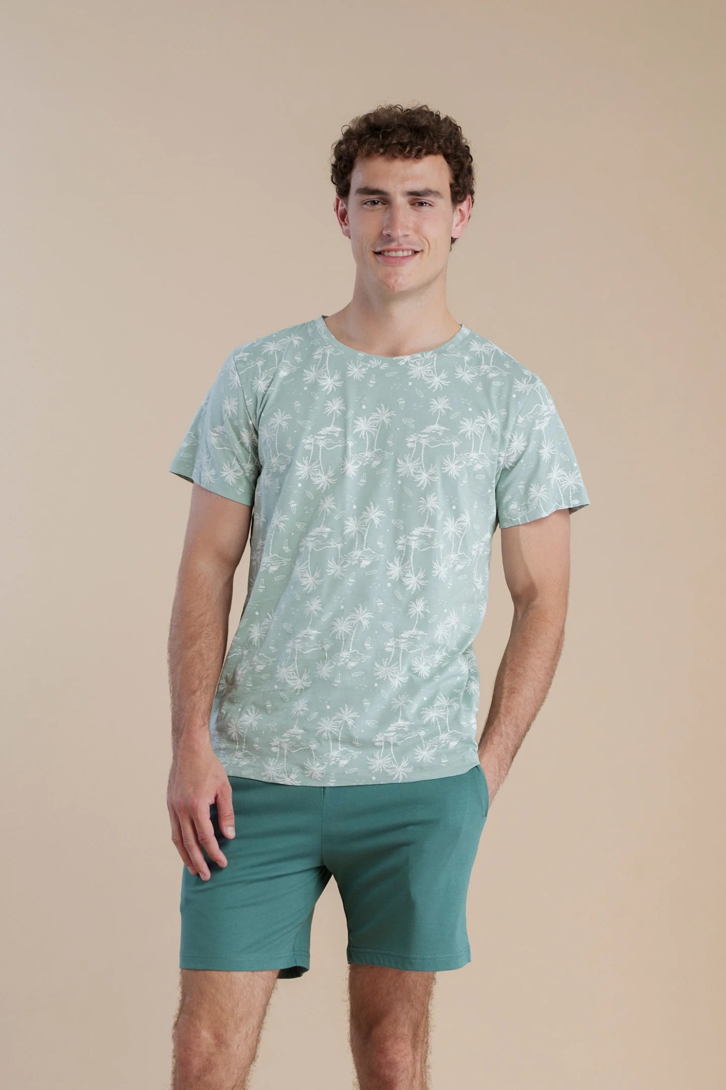 Pigiama uomo corto palma art. FC3074 - Noidinotte