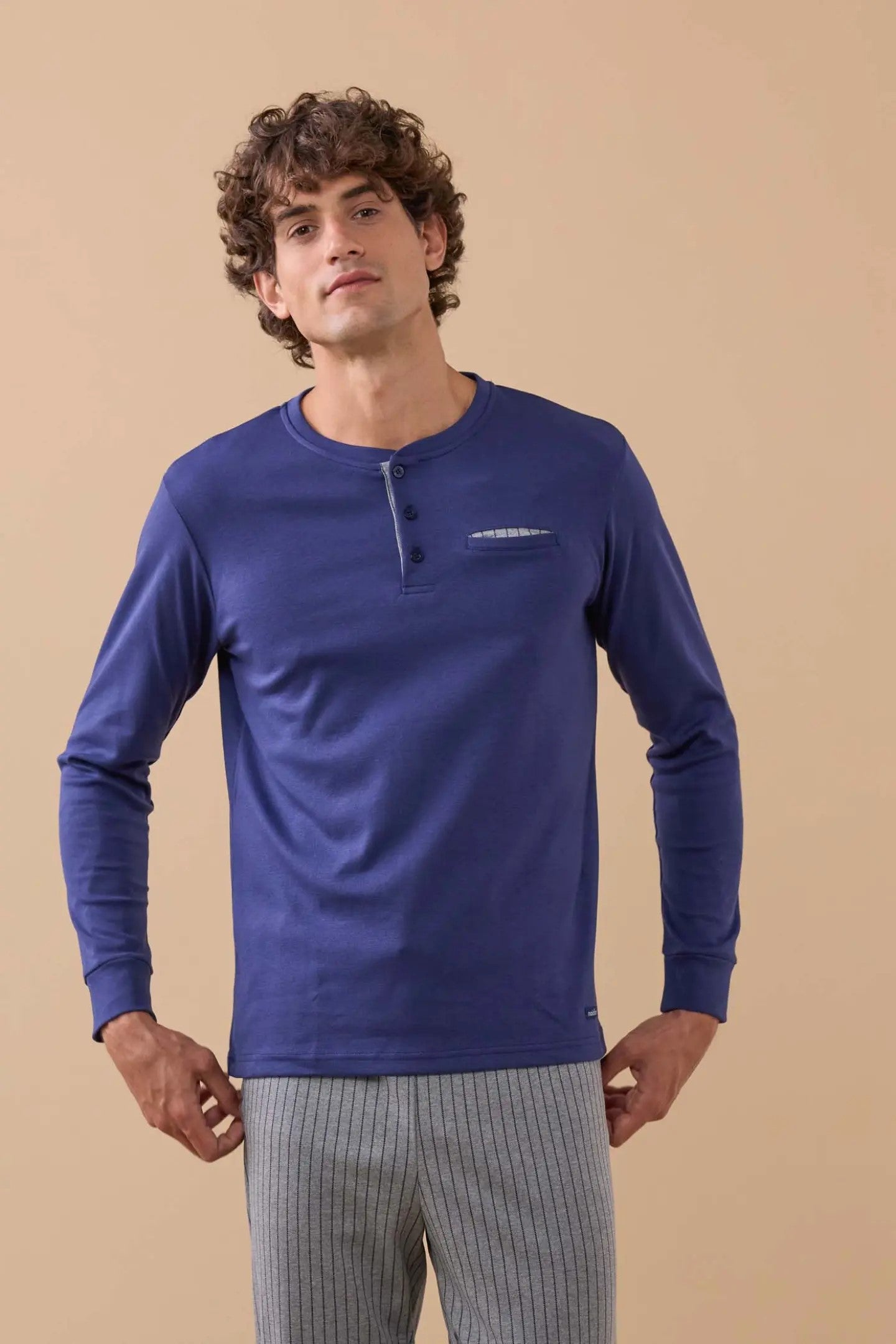 Pigiama uomo lungo stripes art. FC3111 - Noidinotte