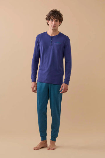 Pigiama uomo lungo pull art. FC3112 - Noidinotte