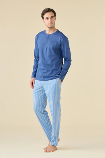 Pigiama uomo lungo stripes art. FC3228 - Noidinotte