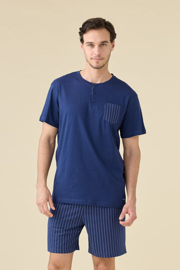 Pigiama uomo corto stripes art. FC3268 - Noidinotte
