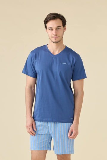 Pigiama uomo corto stripes art. FC3275 - Noidinotte