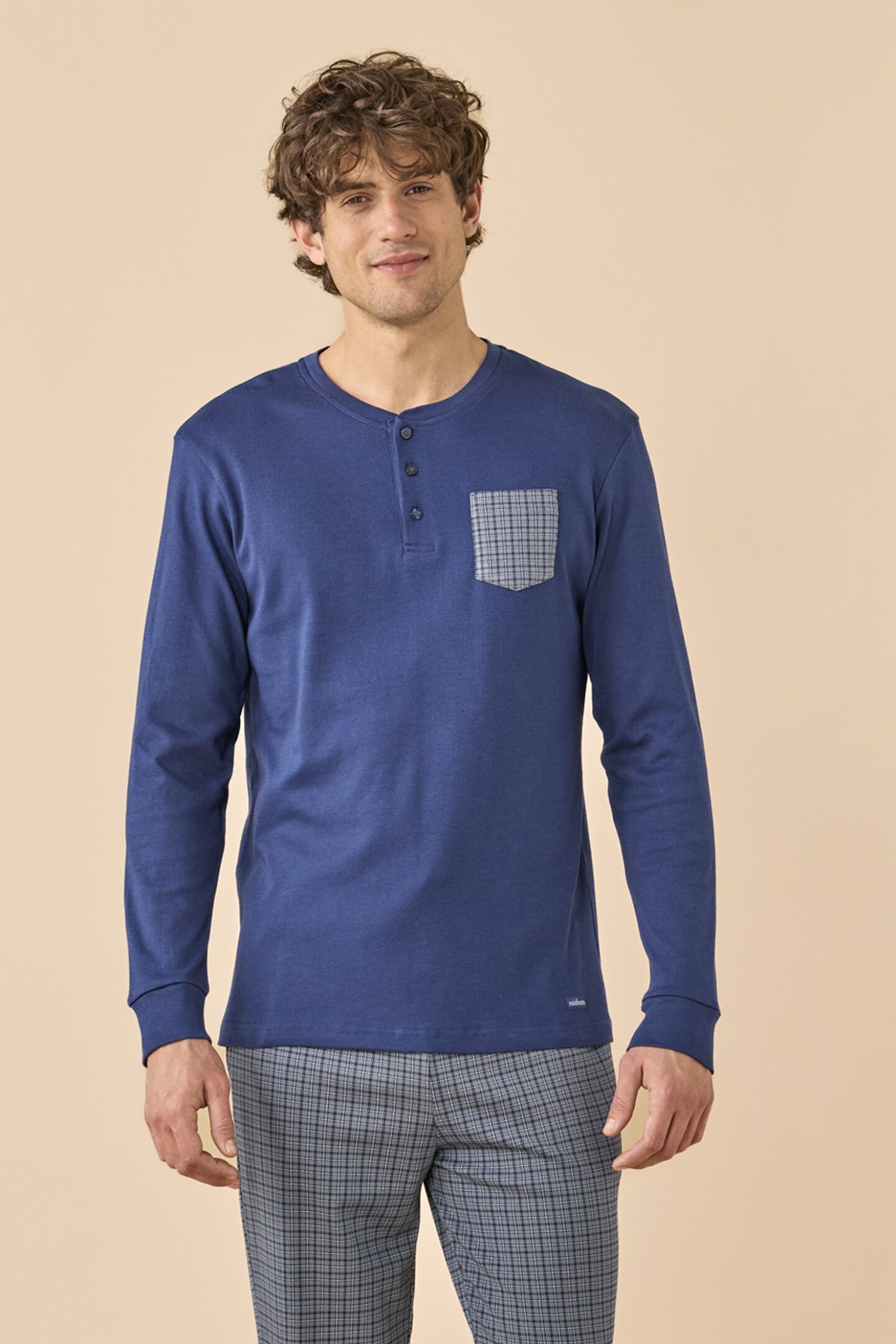 Pigiama uomo lungo Funny & Tartan art. FC3316 - Noidinotte