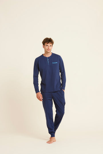 Pigiama uomo lungo royce art. FC2625 - Noidinotte