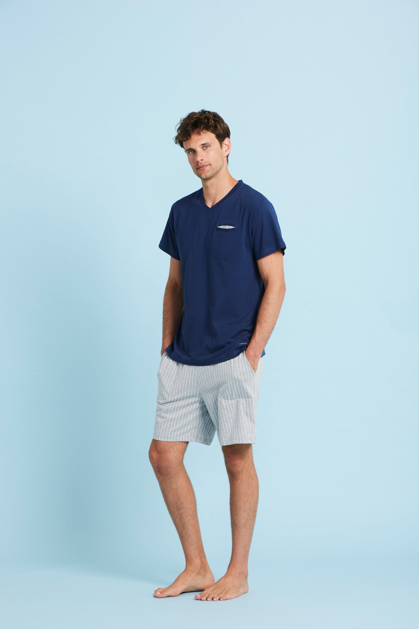 Pigiama uomo corto Steve art. FC2666 - Noidinotte