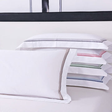 Coppia federe in raso di puro cotone art. Sissi - Maestri Cotonieri