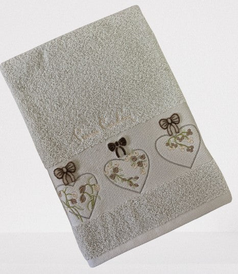 Asciugamani in spugna 1+1 art. Fiocco - Pierre Cardin