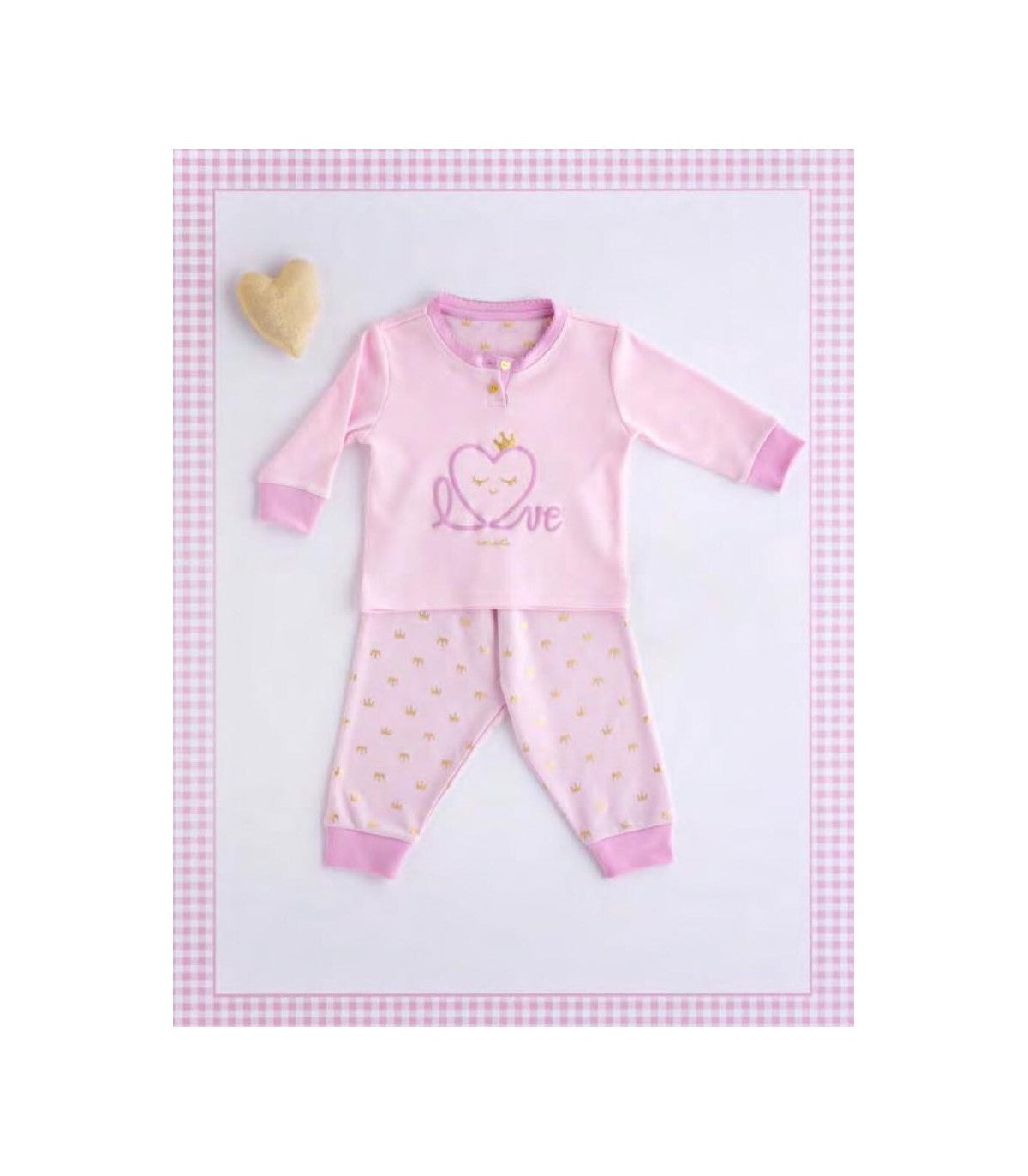 Pigiama neonata Principessa art. FT467 - Noidinotte
